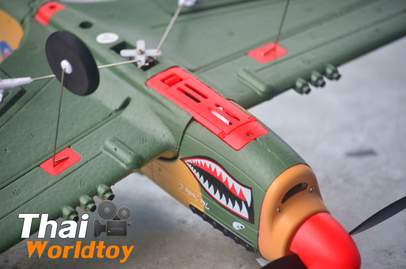 P-40 Warhawk Mini Rc 6G 4Ch