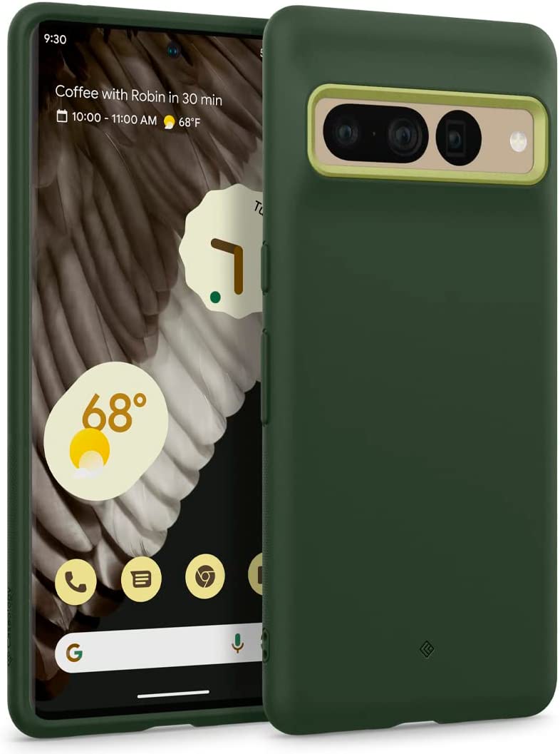 Caseology Nano Pop for Google Pixel 7 Pro Case [Military Grade Drop Tested] - AVO Green