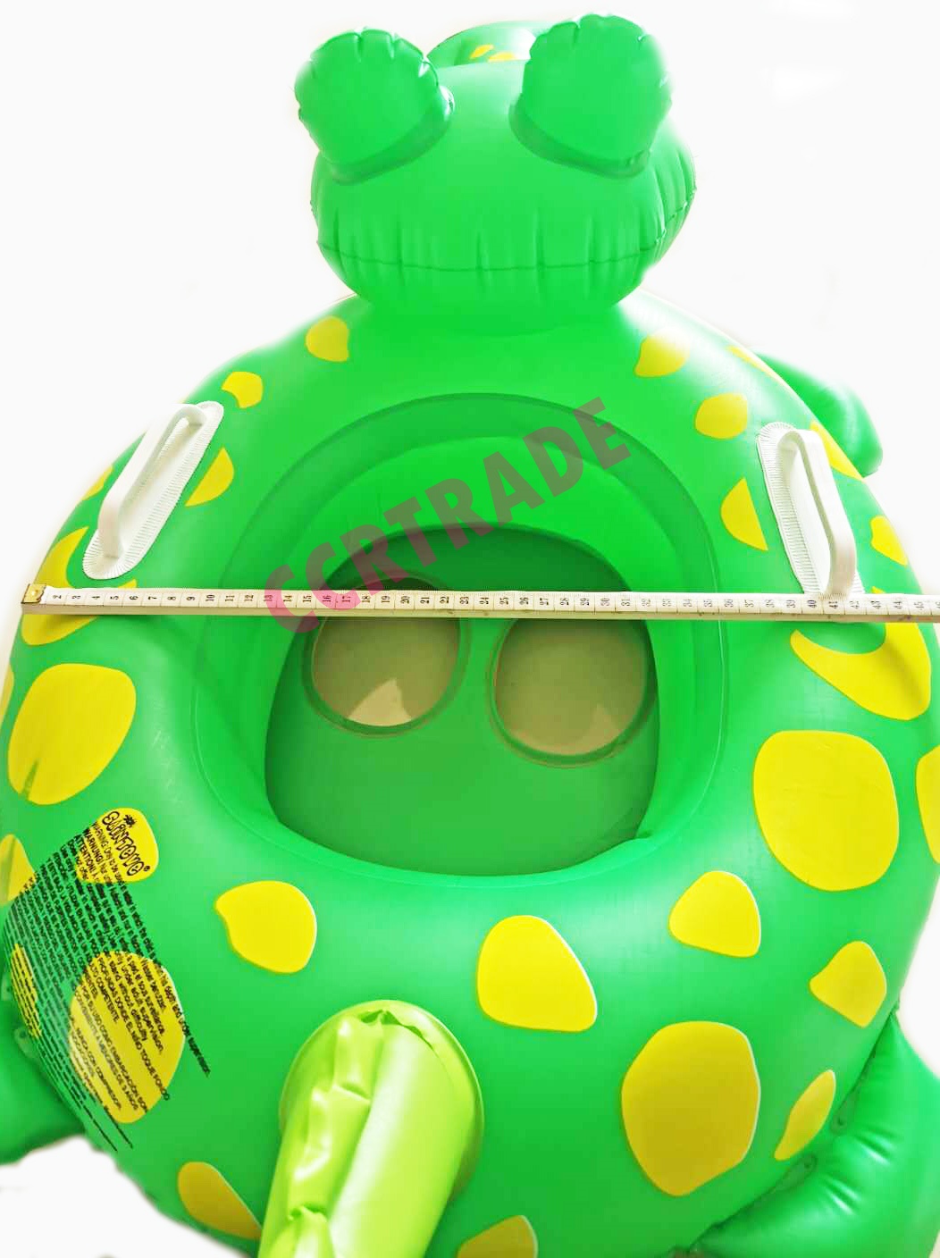 ห่วงสอดขาเป่าลม มีเสียง ลายจระเข้ 46x76 ซม.(1x3)