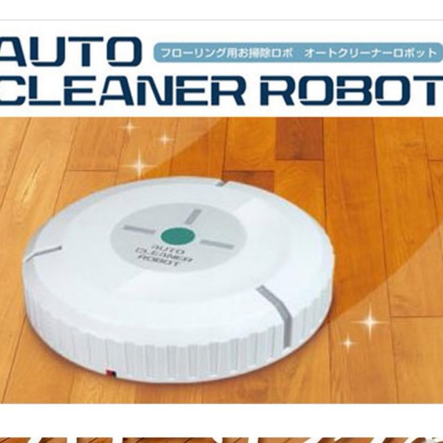 Clean robot เครื่องเช็ดพื้นอัจฉริยะ ชนกำแพงแล้วเด้งออกได้