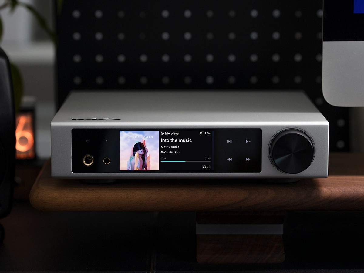 Matrix Audio Element i2 Streaming Music Player เครื่องเล่นเพลงเครือข่ายแบบตั้งโต๊ะ