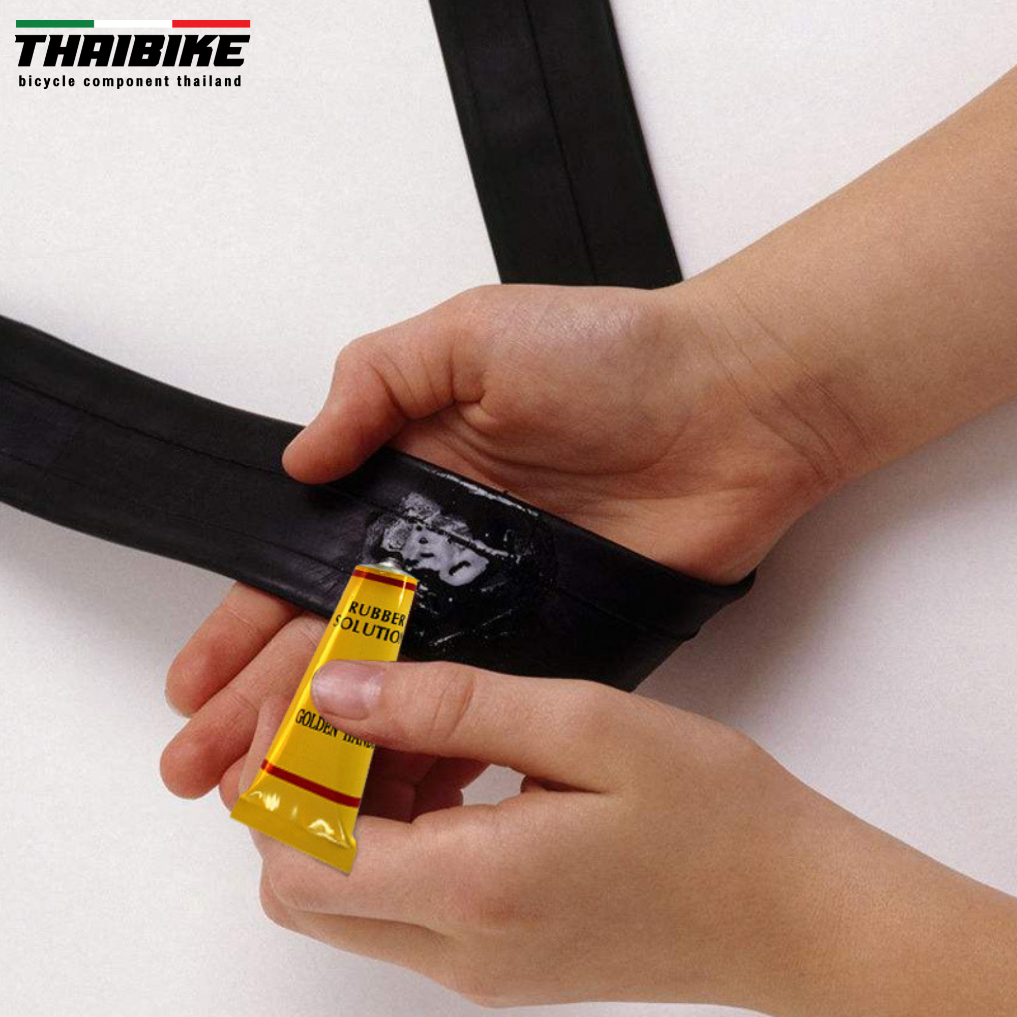 กาวปะยางจักรยานตรามือ ขนาด 20ML