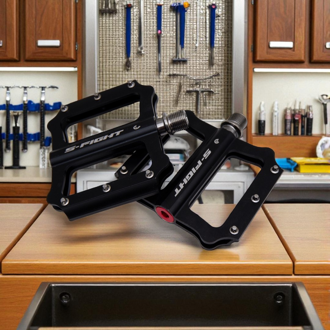 บันไดจักรยาน S-FIGHT S882 อลูมิเนียม 3 แบริ่ง แป้นใหญ่ กันลื่น