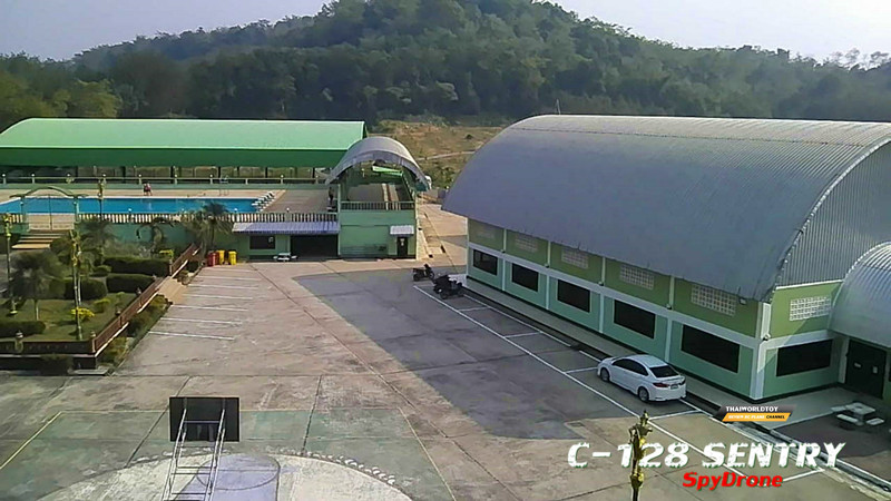 C-128 Sentry SpyDrone 1080P กล้อง Wifi FPV 6แกน