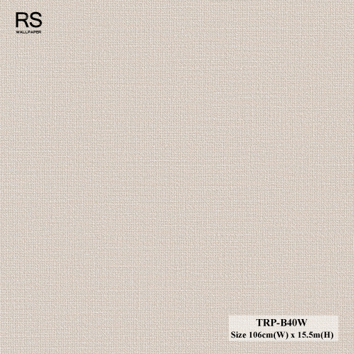 วอลเปเปอร์สีน้ำตาลอ่อน TRP-B40W