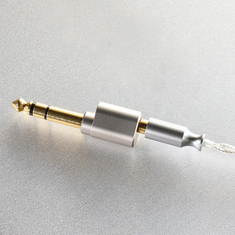 DD DJ65A AL อะแดปเตอร์แปลง 6.35 Male เป็นมาตรฐาน 3.5 Female สำหรับเครื่องเสียง