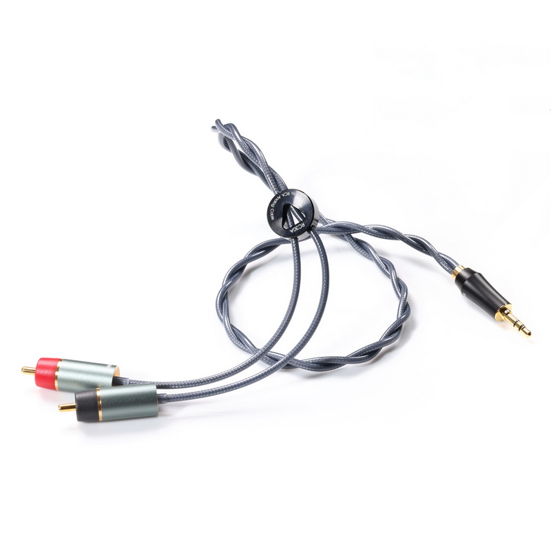 DD RC30A สายสัญญาณเสียงแจ็ค 3.5 มม. ออก RCA ซ้าย ขวา สำหรับเครื่องเสียง ประกันศูนย์ไทย