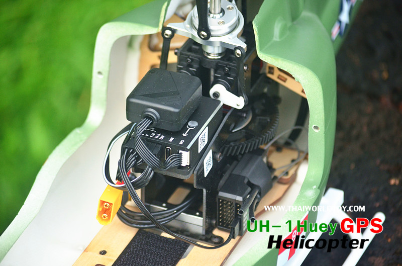 ๊็UH-1 Huey GPS Helicopter 450 FLywing+H1