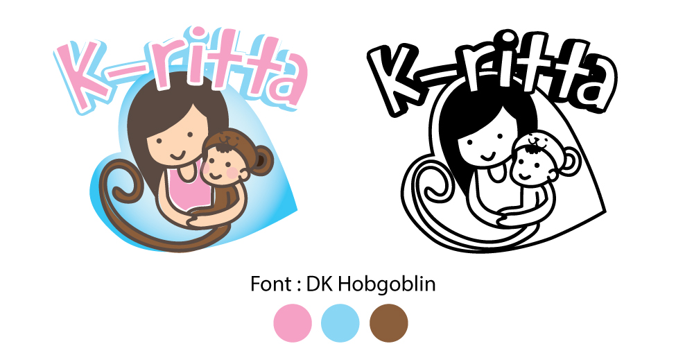 ผลงาน ออกแบบโลโก้การ์ตูน แบบมีคาแรคเตอร์การ์ตูน