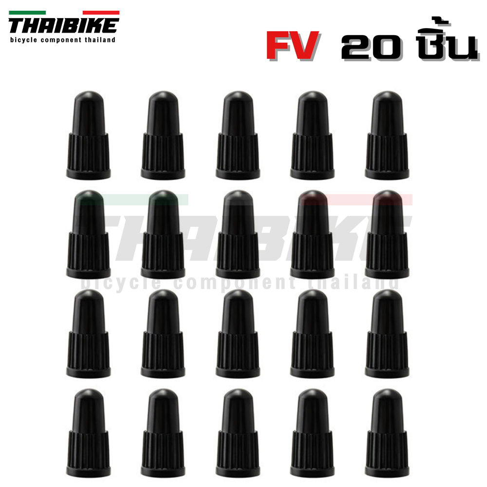 THAIBIKE ฝาปิดจุ๊บลมจักรยาน มอเตอร์ไซต์ รถยนต์ AV/FV จุ๊บใหญ่ จุ๊บเล็ก