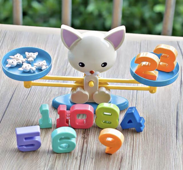 ตาชั่งสอนเลข ตาชั่งสอนคณิต ตาชั่งเด็ก ตาชั่งคณิต