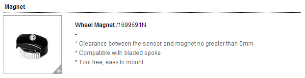 CATEYE : Wheel Magnet /1699691N