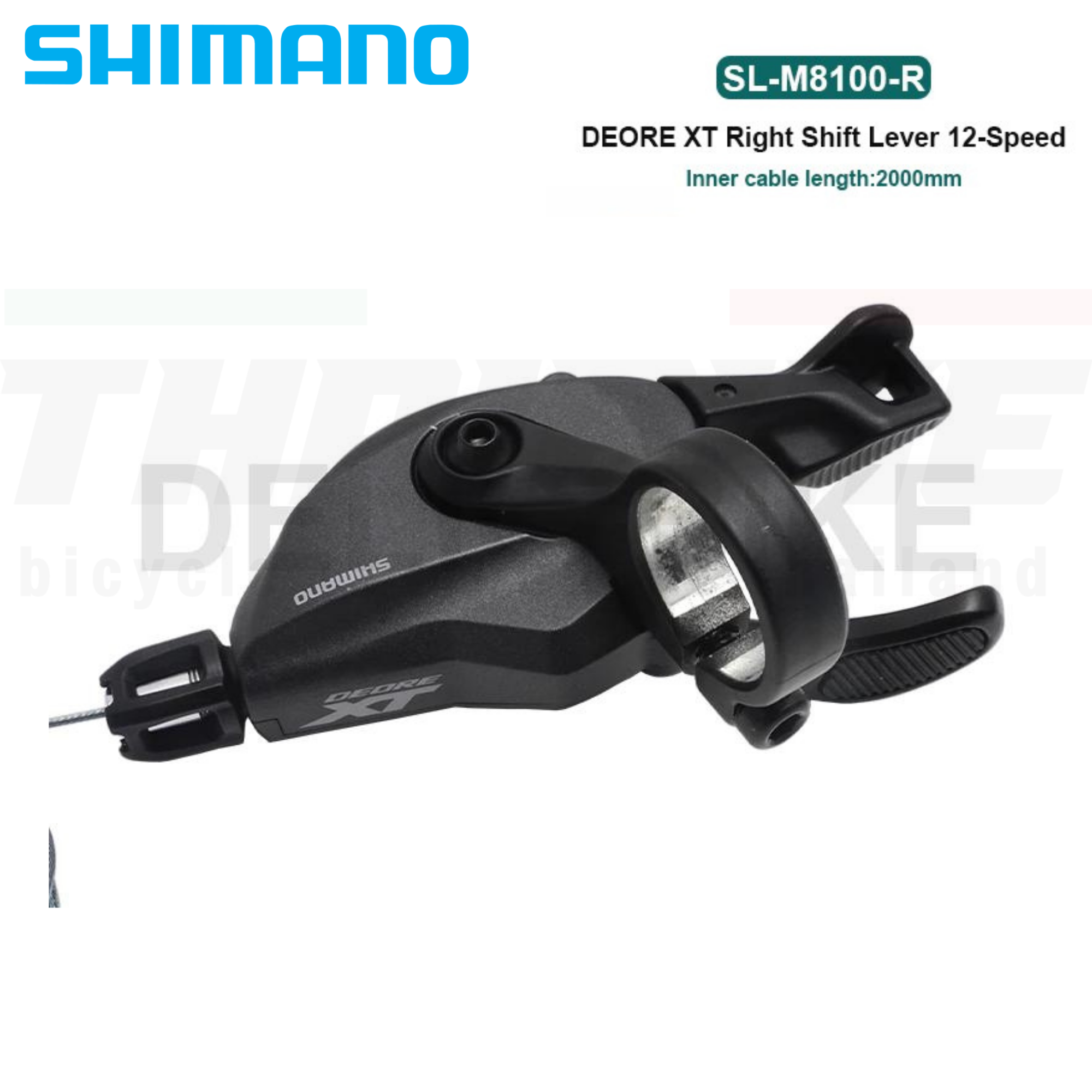 ชุดเกียร์จักรยานเสือภูเขา 1X12 2X12SPD SHIMANO XT M8100 Groupset