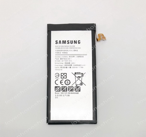 แบตเตอรี่ แท้ Samsung Galaxy A8(A800)(2015) - EB-BA800ABE/3050mAh (ส่งฟรี)