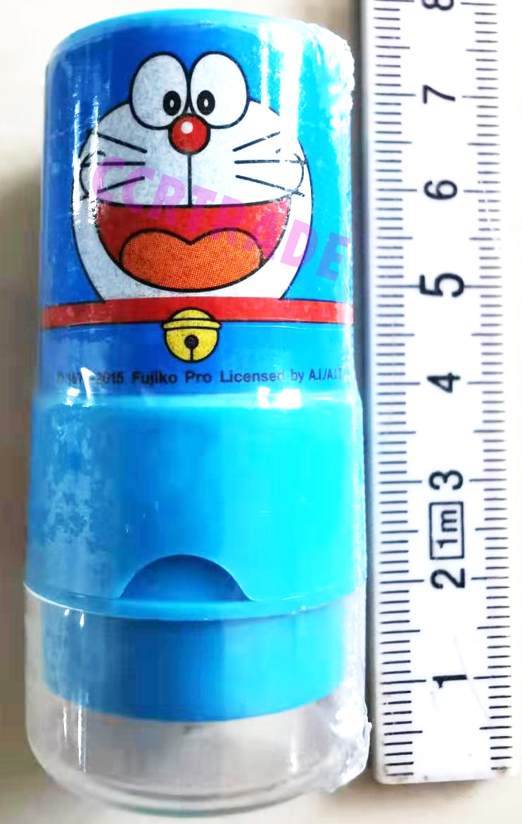 แท่งปั้มโดราเอม่อน มีหมึกในตัว 3x5.7 ซม.(ลิขสิทธิ์แท้)
