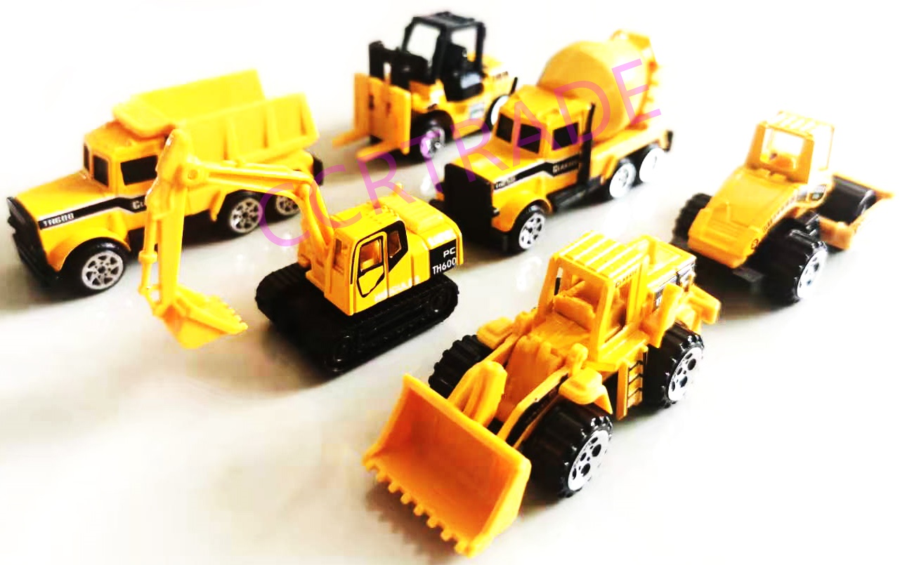 รถแม็คโครเหล็กโมเดลกล่อง 28.5 ซม.