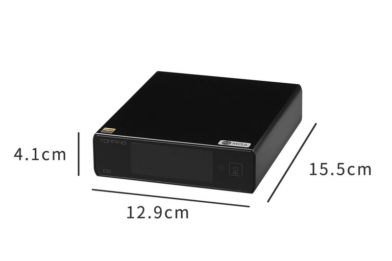 ขาย Topping E50 DAC ตั้งโต๊ะรองรับ MQA, Hi-Res ประกันศูนย์ไทย