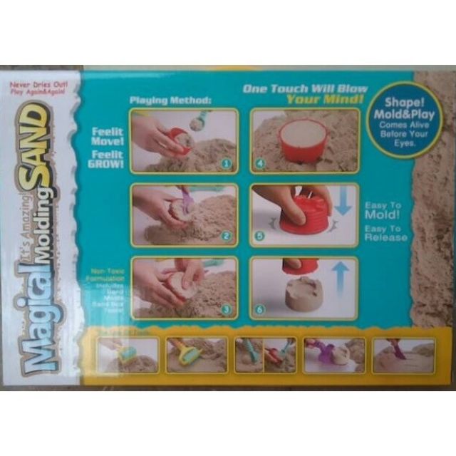 ทรายวิทยาศาตร์ พร้อมถาดใส่ทราย +อุปกรณ์