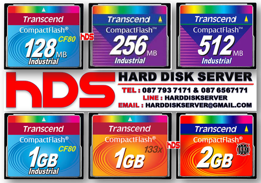 TransCend Compact Flash Card (CF) 256MB Industrial Grade