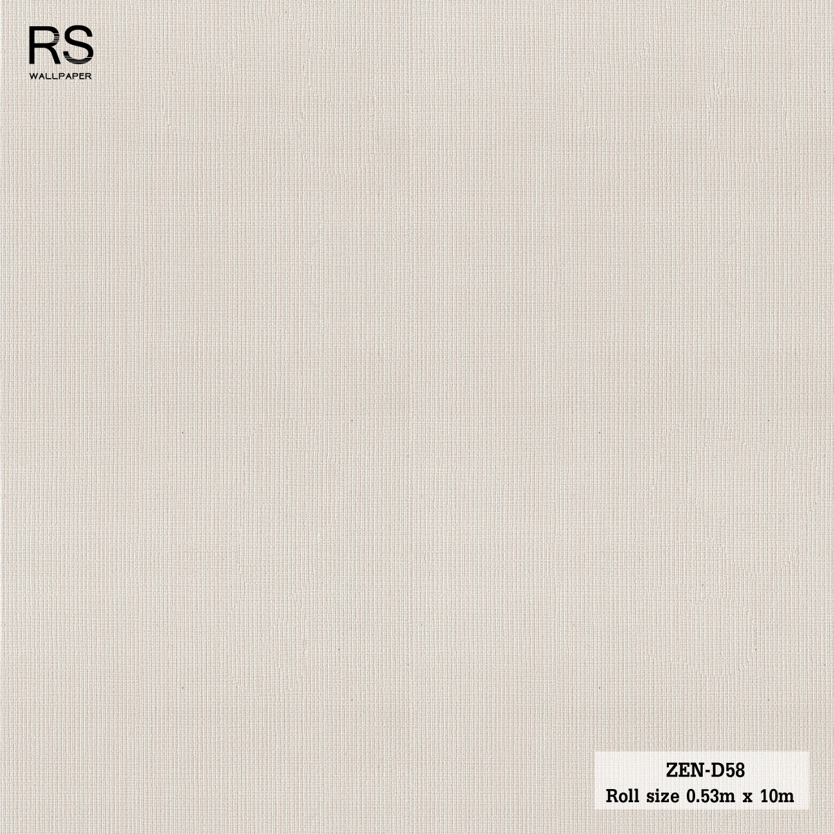วอลเปเปอร์ สีน้ำตาลอมเทา ZEN-D58