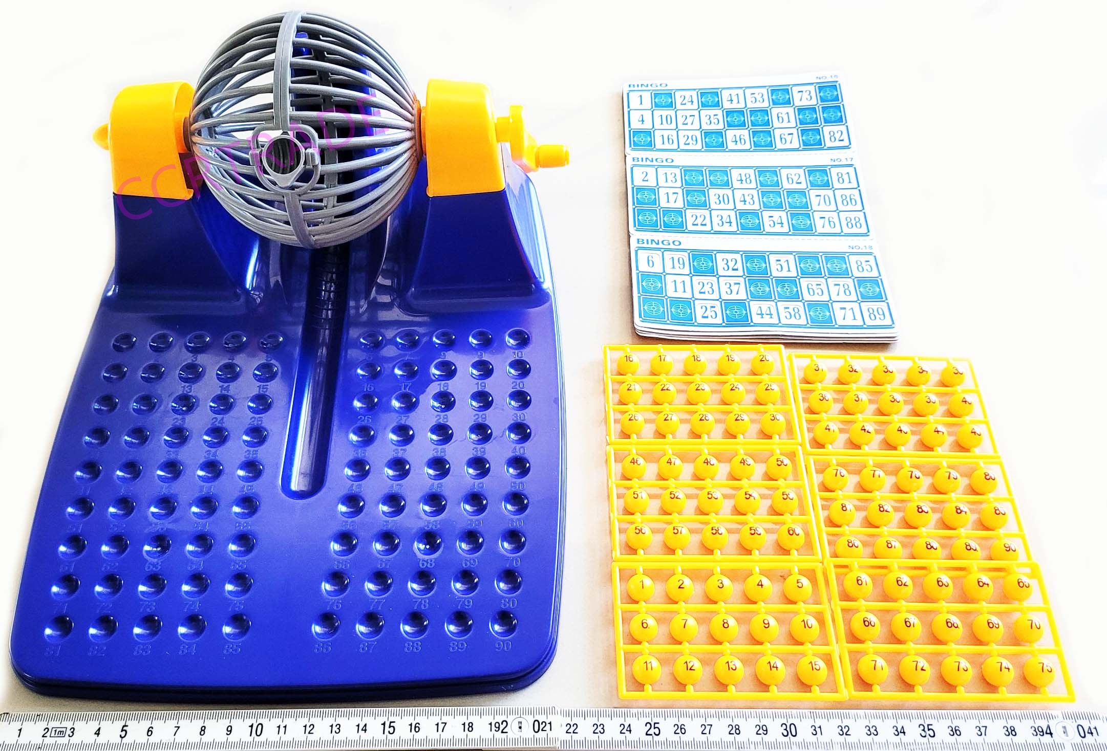 เกมส์บิงโก 90 เลข+การ์ดกล่องจัมโบ้ 31 ซม.(1x3)