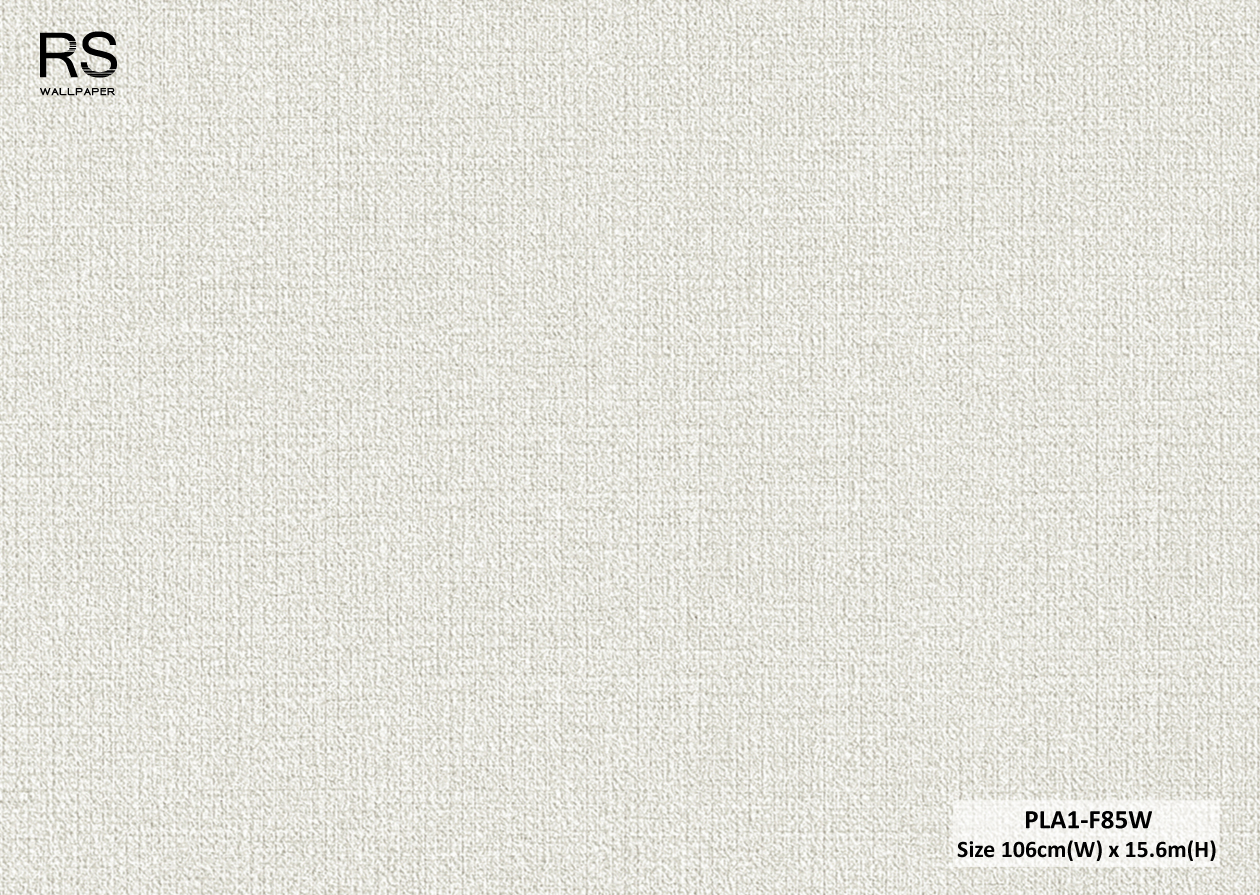 วอลเปเปอร์ สีเทาอ่อน PLA1-F85W