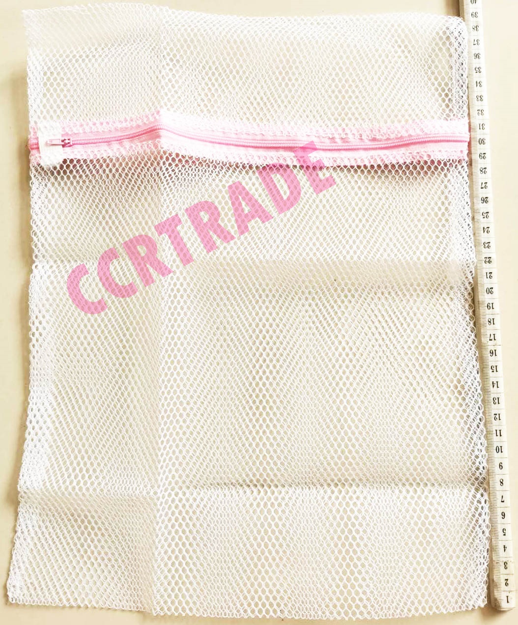 ถุงซักผ้าตาห่าง 2 ชิ้นถุงชมพู 30 ซม.