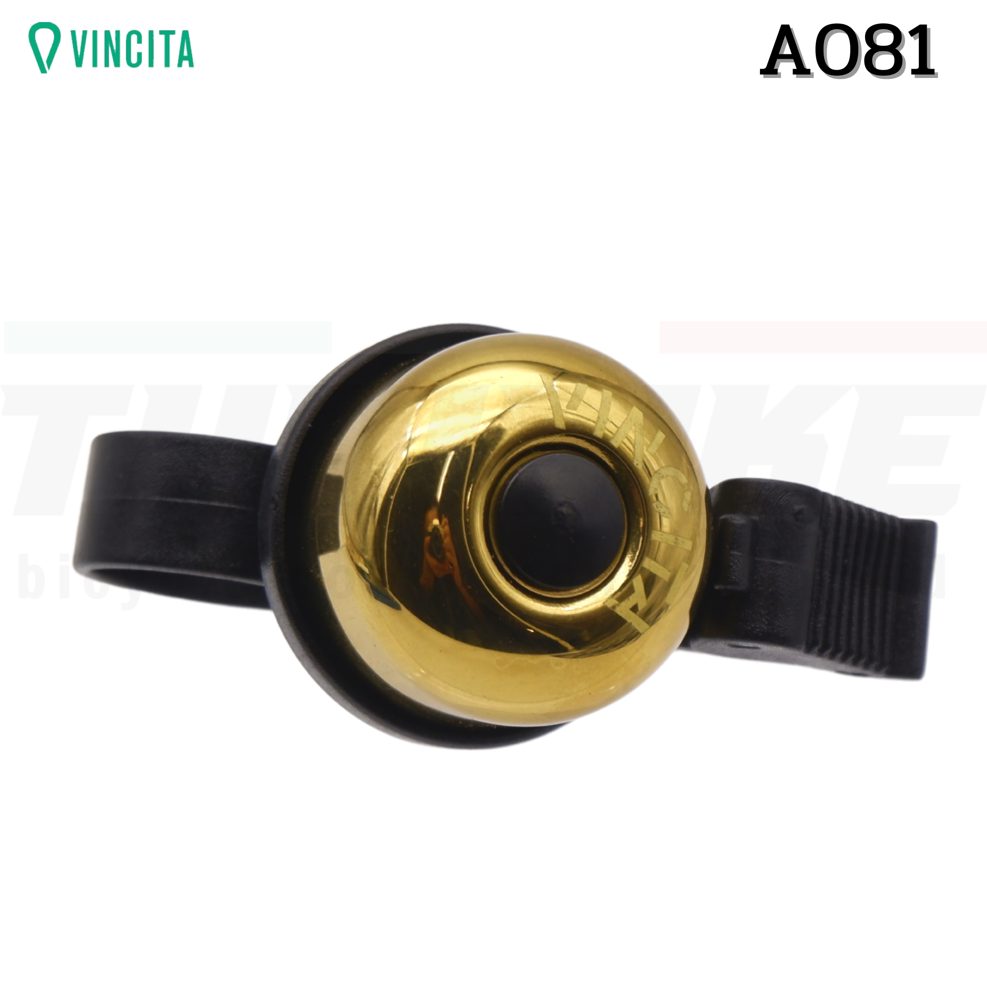 กระดิ่งจักรยานทองเหลืองมินิ VINCITA A081