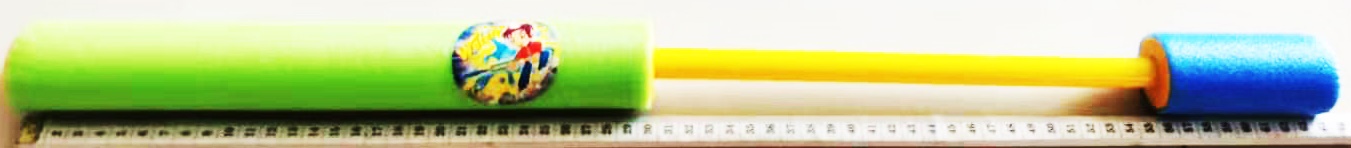 กระบอกโฟมฉีดน้ำ ถุงตาข่าย 39 ซม.