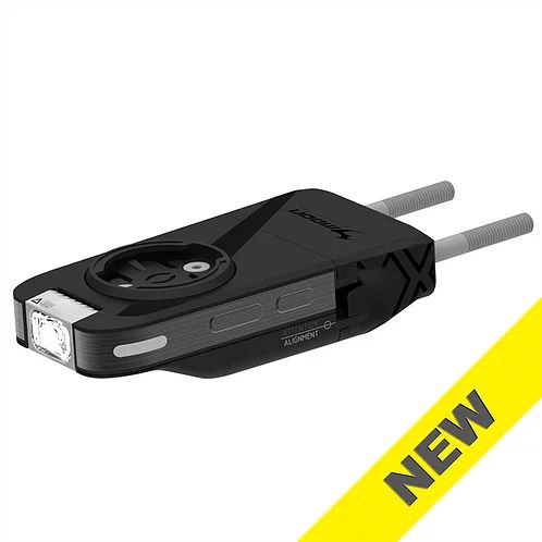 ขายึดไมล์จักรยานแบบมีไฟ MOON “MX” COMPUTER MOUNT x LIGHT GARMIN