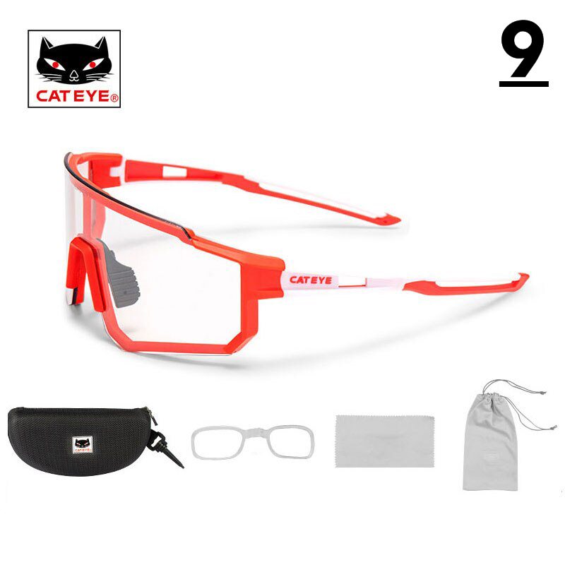 งานแท้ แว่นตาปั่นจักรยาน CATEYE Polarized Sports Sunglasses UV400 Model 2: Polarized UV400