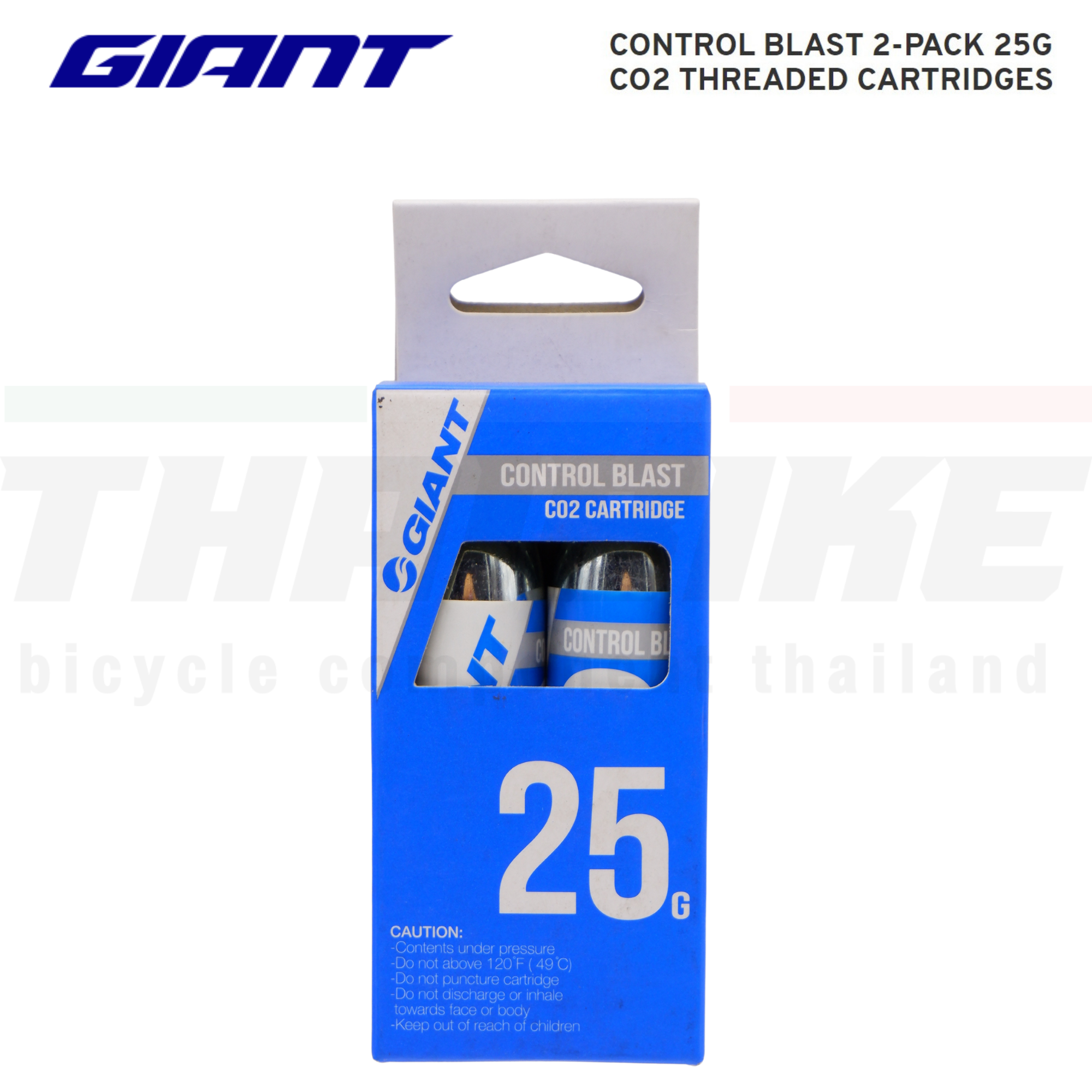สูบเติมลมจักรยานพกพา GIANT CO2 CONTROL BLAST หลอด CO2 25g