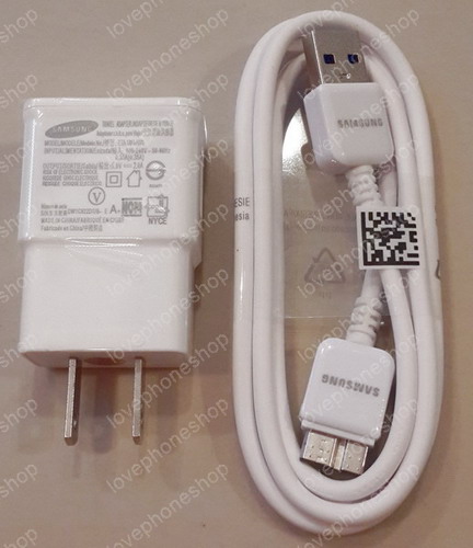 หัวชาร์ต แท้!! SAMSUNG 2.0A + สาย Micro USB 3.0 Data แท้ !!! (ส่งฟรี)