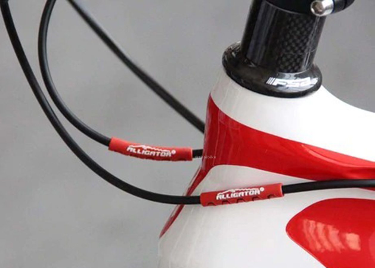 ปลอกซิลิโคนกันรอยสายเบรค สายเกียร์จักรยาน Alligator