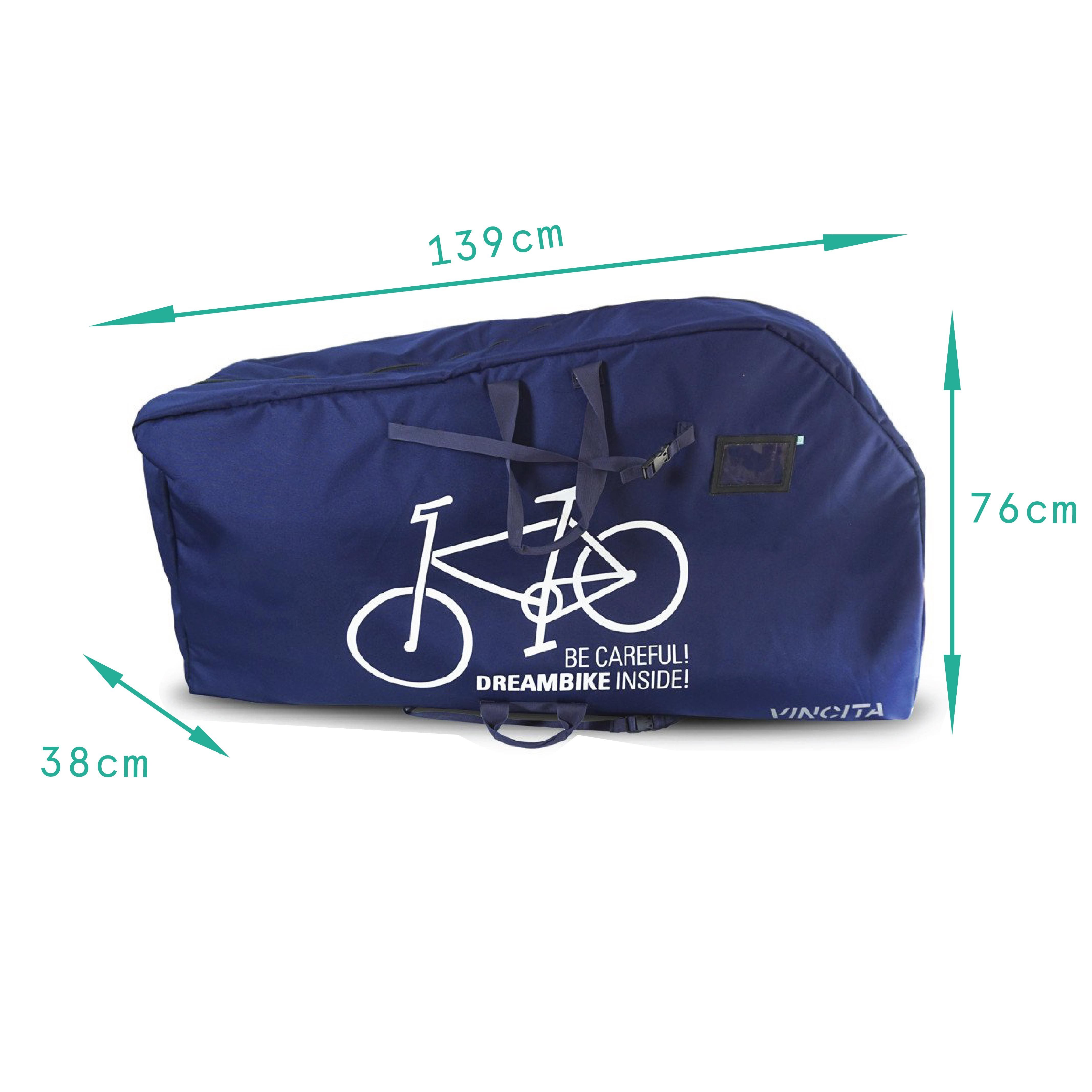 B140AX-P กระเป๋าใส่จักรยาน ถอดล้อหน้า (PREMIUM)