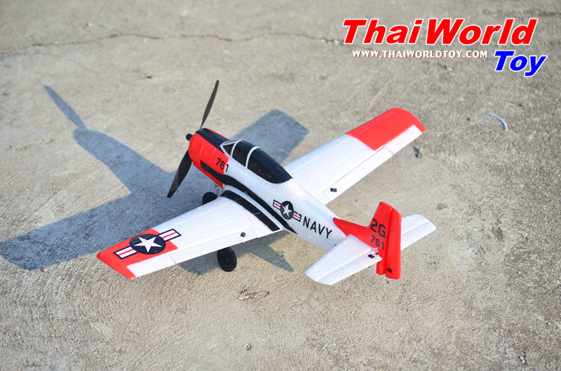 T-28Trojan 4ch Mini Rc 6G