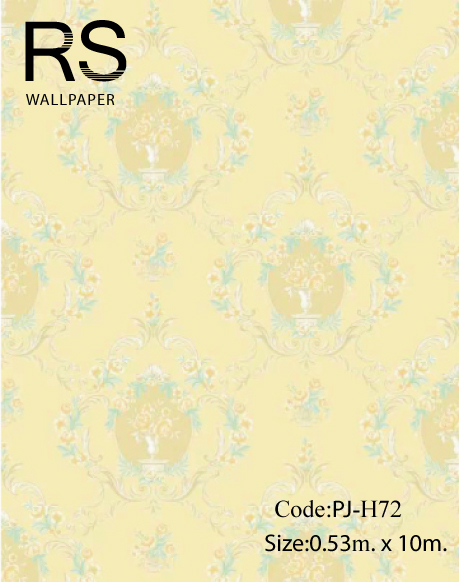วอลเปเปอร์ลายดอกไม้วินเทจ PJ-H72