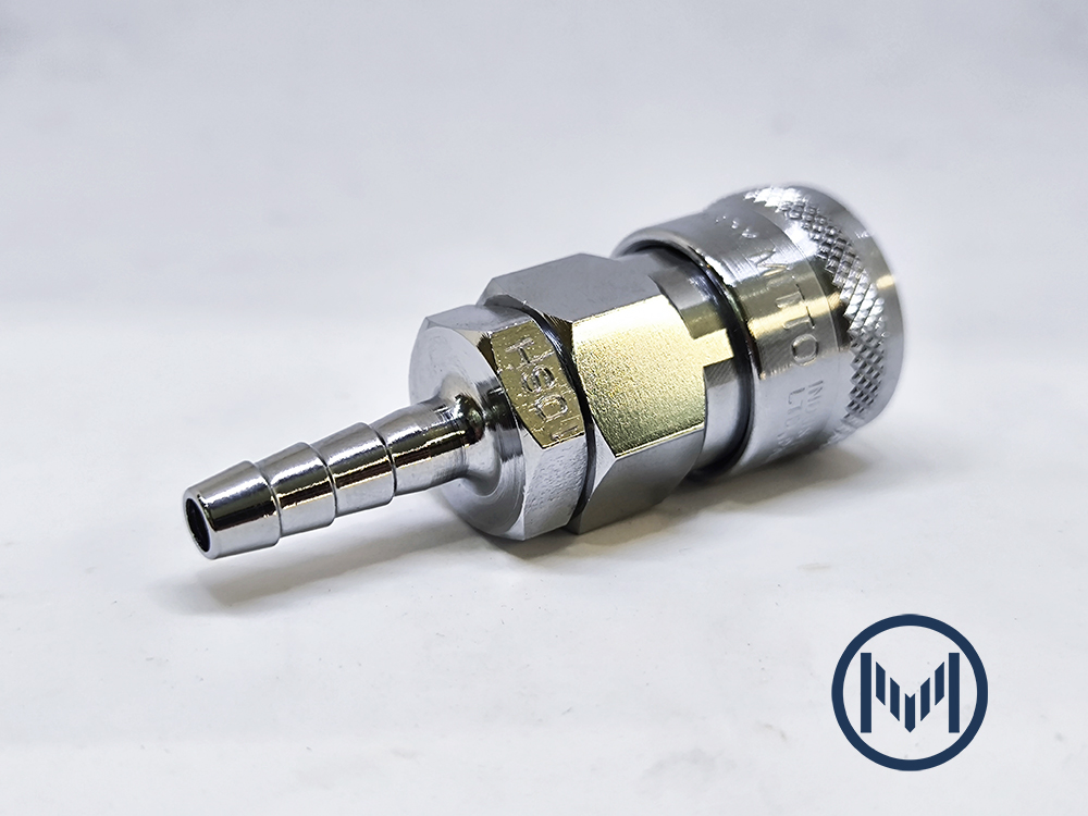 10SH หางปลา 3/16" ข้อต่อสวมเร็ว คอปเปอร์ลม แบบหางปลา