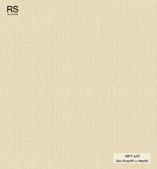วอลเปเปอร์สีพื้น ครีมทอง AW7-A15