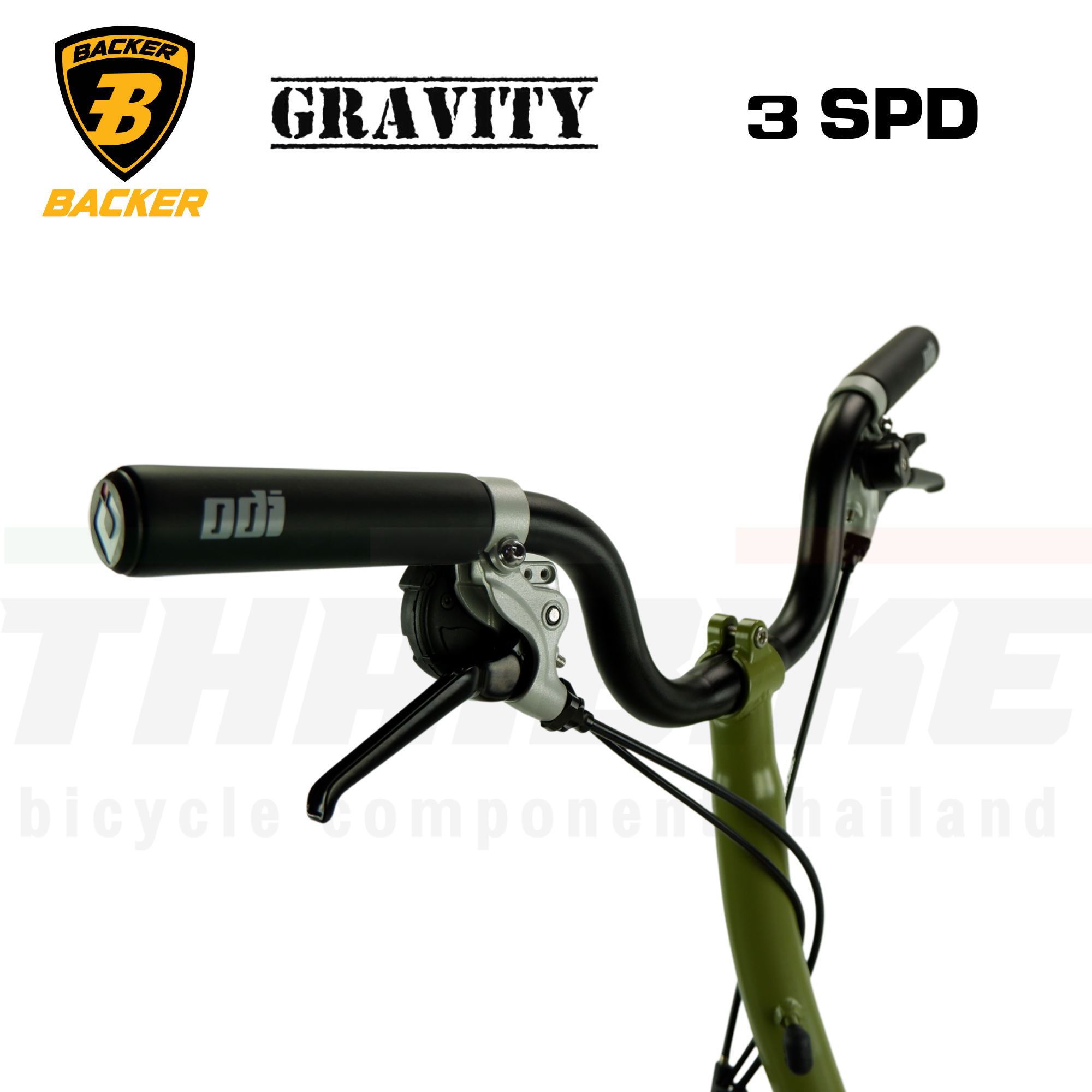 จักรยานพับ BACKER รุ่น Gravity 3 SPD