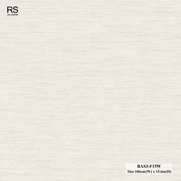 วอลเปเปอร์สีพื้น น้ำตาลเบจ BAS3-F15W