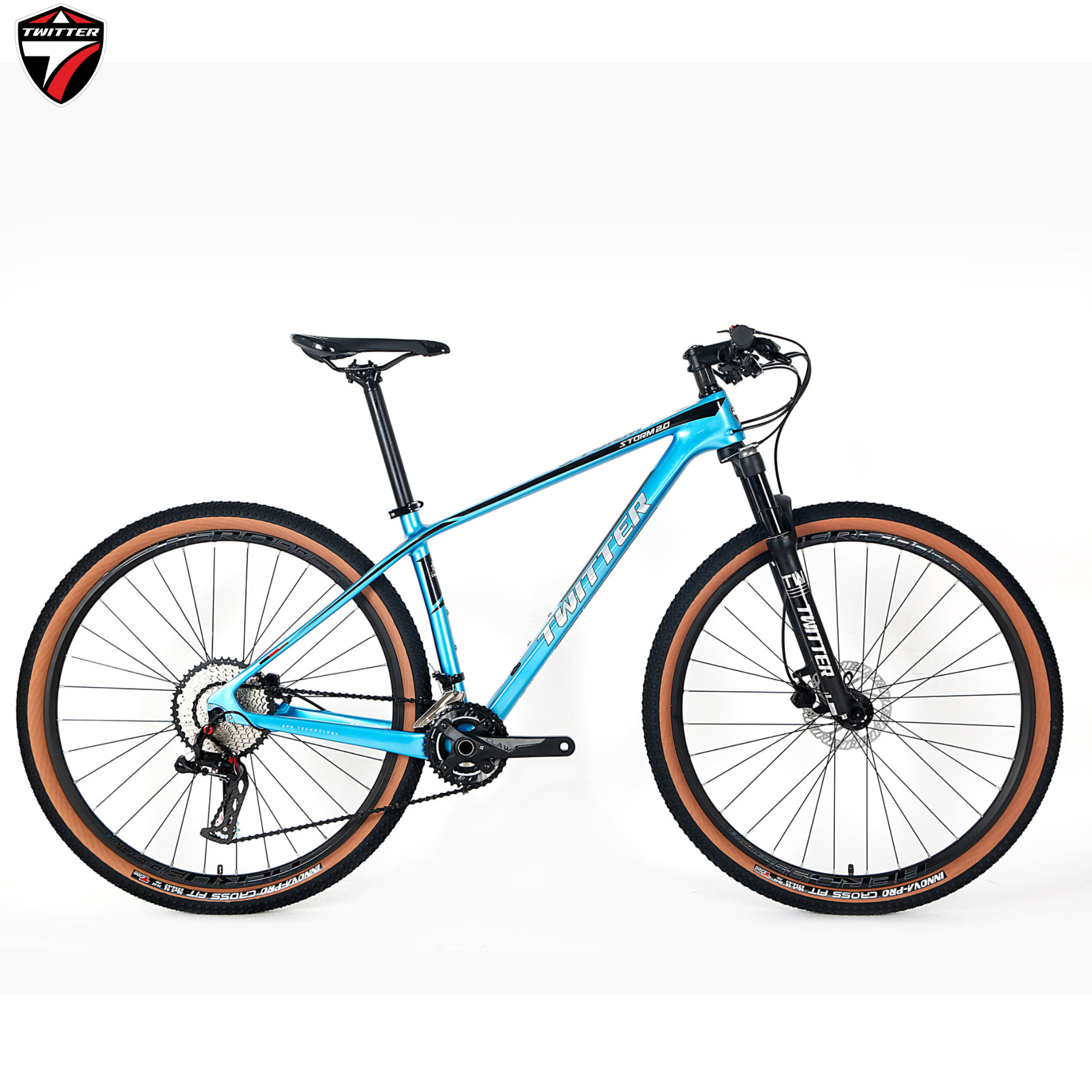 จักรยานเสือภูเขา TWITTER STORM 2.0 เฟรมคาร์บอน 24SPD