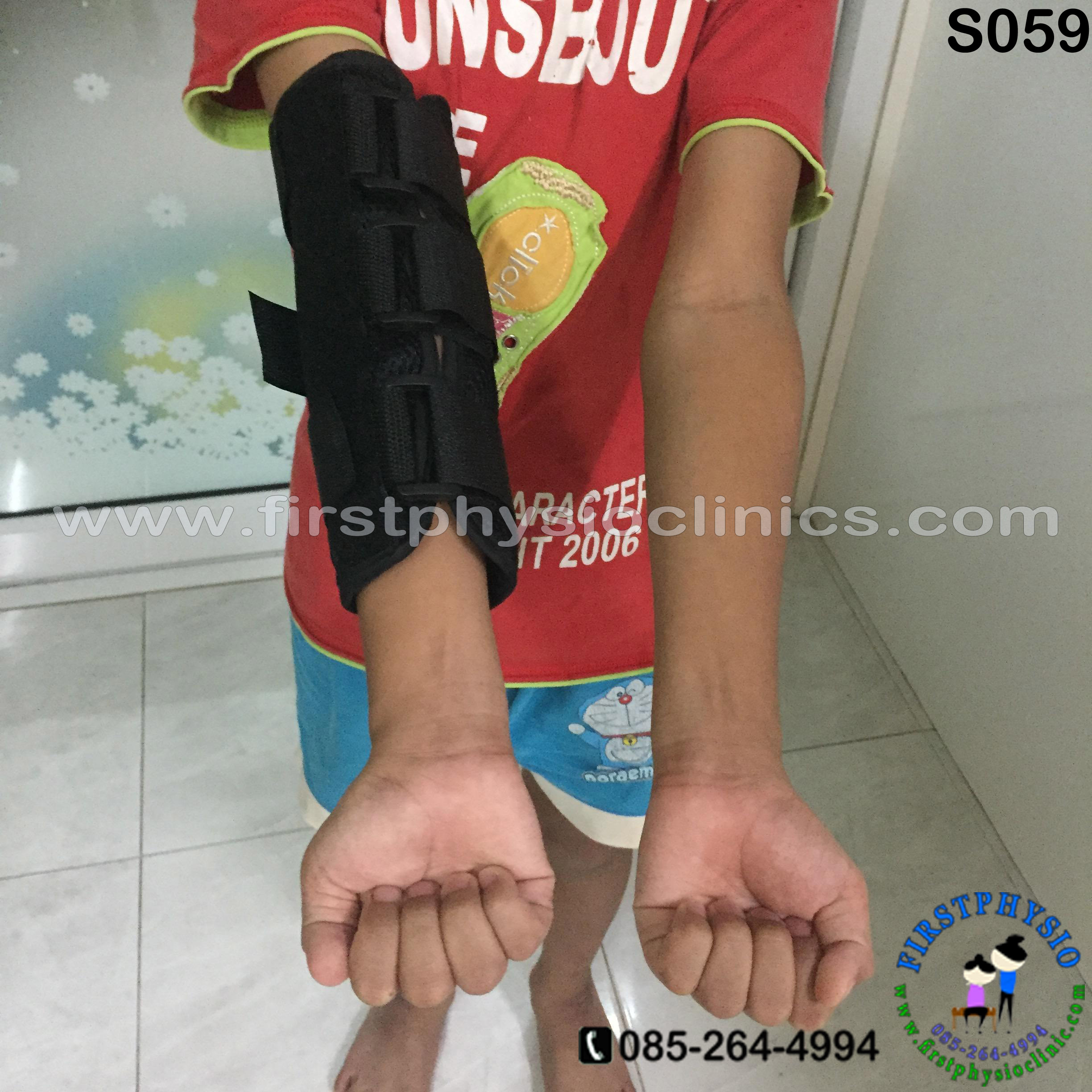 ดามศอกลดเกร็งในเด็ก เหยียดข้อศอกในเด็ก Elbow Stretch ช่วยเหยียดศอกตรง ดัดข้อศอกตรง พลาสติกดามข้อศอกเด็ก