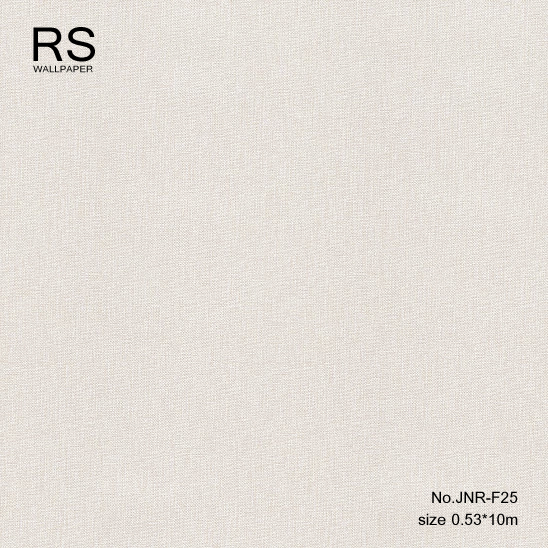 วอลเปเปอร์ ลายผ้า สีครีมน้ำตาล No.JNR-F25