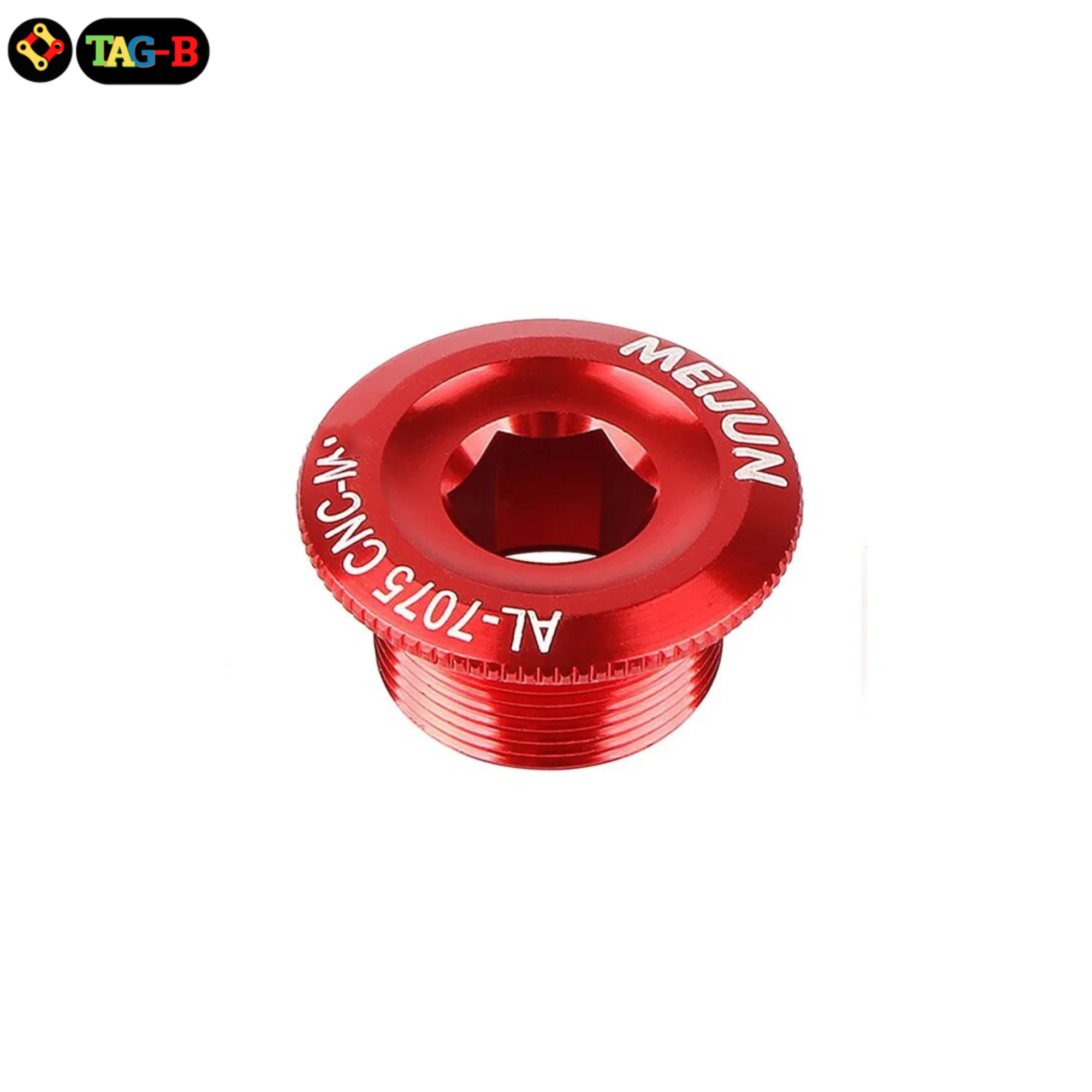 น็อตฝาปิดกะโหลกกลวงจักรยานขนาด M18 MEIJUN