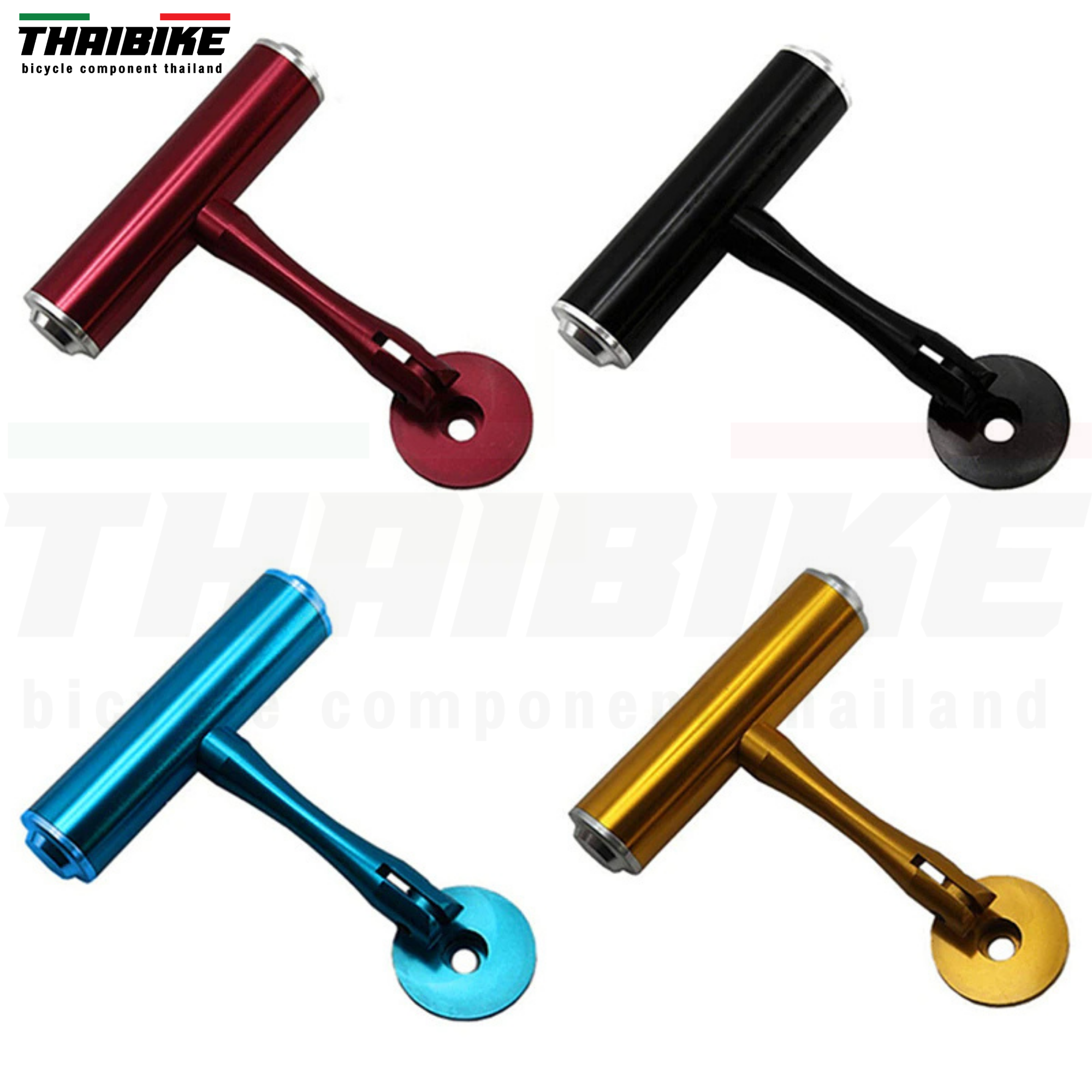 ฝาปิดสเต็มจักรยานแบบที่ยึดไฟ ยึดไมล์ แบบตัว T STEM