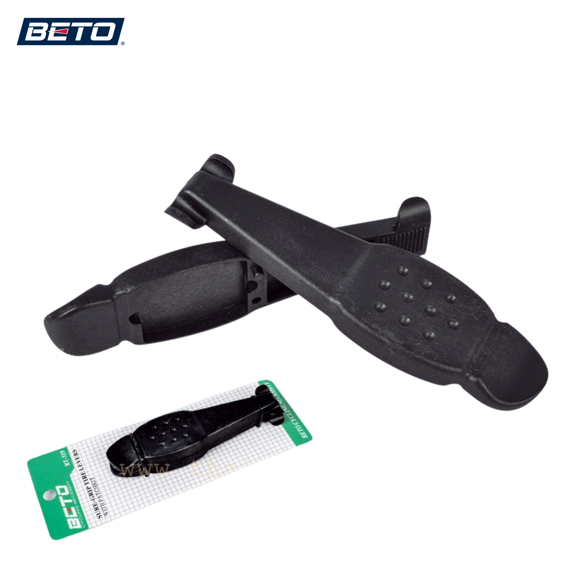 เครื่องมืองัดยางจักรยานพร้อมกาวปะยาง BETO BT-319 ชุดปะยางจักรยาน