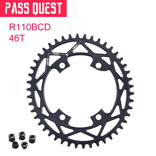 ใบจาน PASS QUEST SHIMAN0 R110 / 4 BCD 110BCD O ultegra R7000 R8000 DA9100
