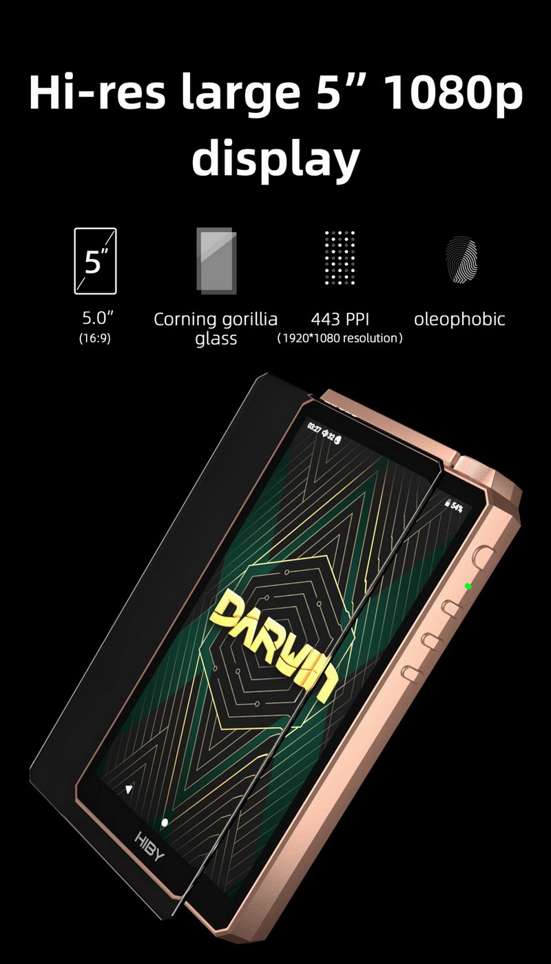 ขาย Hiby RS6 DAP พกพา สถาปัตยกรรม Darwin ระดับเรือธง รองรับ MQA16x ประกันศูนย์ไทย