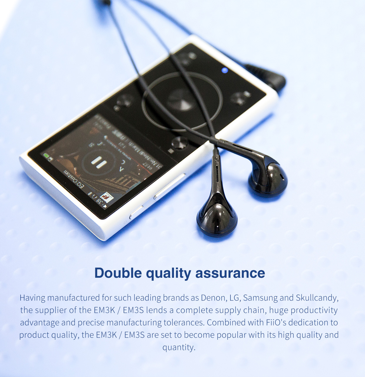 ขาย FiiO EM3K หูฟัง Large Dynamic เสียงดีทรง Classic ยอดนิยม